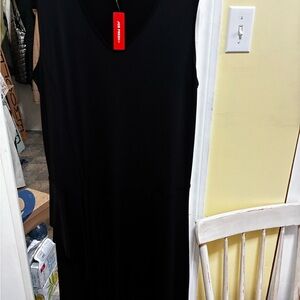 Joe Fresh black V-Neck Dress